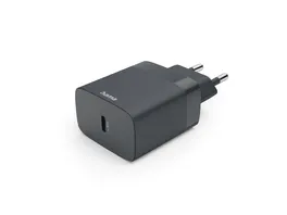 HAMA Schnellladegeraet USB C PD 30 W Anthrazit