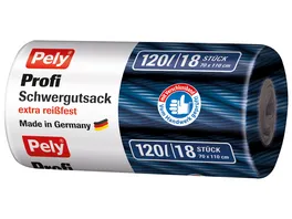 Pely Profi Schwergutsack mit Verschlussband 120 Liter