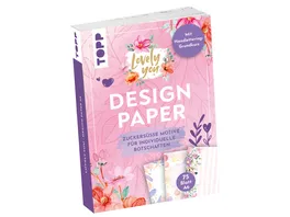 Design Paper A6 Lovely You Mit Handlettering Grundkurs