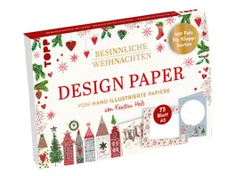 Design Paper Besinnliche Weihnachten DIN A5 Mit Falz fuer Klappkarten