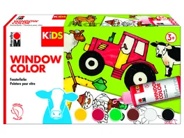 Marabu KiDS Window Color Set Farmer