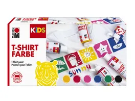 Marabu KiDS T Shirt Farbe 6er Sortierung