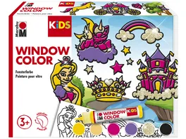 Marabu KiDS Window Color Set Prinzessin