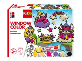 Marabu KiDS Window Color Set Prinzessin