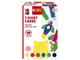 Marabu KiDS T Shirt Farbe 6er Set