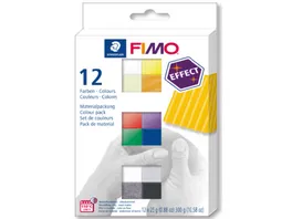 STAEDTLER Modelliermasse FIMO effect Materialpackung