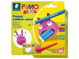 STAEDTLER Modelliermasse FIMO Kids funny papers kit