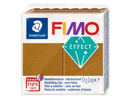 STAEDTLER Modelliermasse FIMO effect Metallic antikbronze