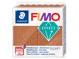STAEDTLER Modelliermasse FIMO effect Glitter rosegold