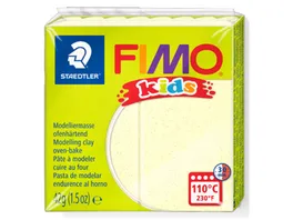 STAEDTLER Modelliermasse FIMO Kids Perlglanz gelb