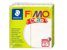 STAEDTLER Modelliermasse FIMO Kids weiss