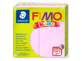 STAEDTLER Modelliermasse FIMO Kids rosa