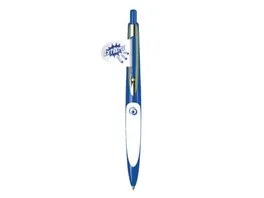 herlitz Kugelschreiber my pen blau weiss