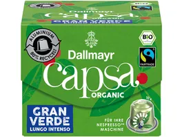 Dallmayr Capsa Kaffeekapseln Gran Verde Lungo Intenso