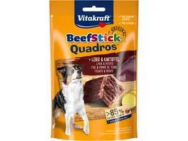 Vitakraft Hundesnack Beef Stick Quadros Leber Kartoffel