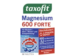TAXOFIT Magnesium 600 Depot Tabletten 30 St