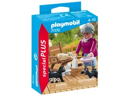 PLAYMOBIL 71172 Special Plus Oma mit Katzen