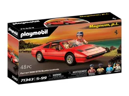 PLAYMOBIL 71343 Magnum p i Ferrari 308 GTS Quattrovalvole