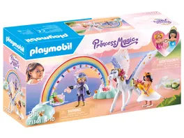 PLAYMOBIL 71361 Princess Magic Himmlischer Pegasus mit Regenbogen