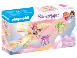 PLAYMOBIL 71363 Princess Magic Himmlischer Ausflug mit Pegasusfohlen