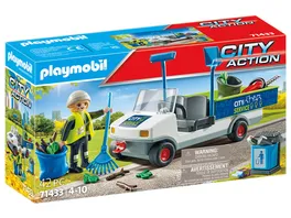 PLAYMOBIL 71433 City Action Stadtreinigung mit E Fahrzeug