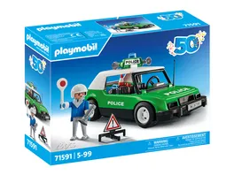 PLAYMOBIL 71591 50 Jahre Playmobil Classic Polizeiauto