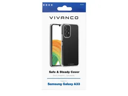 Safe and Steady Anti Shock Cover fuer Samsung Galaxy A33