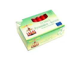 KCB Pyramidenkerzen 7cm 24er Pack