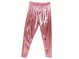 Metallic Leggings rosa