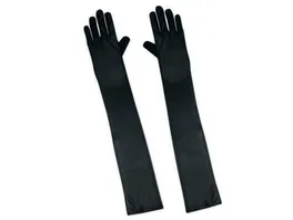 Handschuhe schwarz 60cm