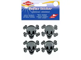 Kleiber Reflex Sticker Totenkopf