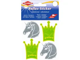 Kleiber Reflex Sticker Krone Einhorn