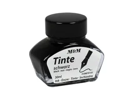 Metzger Mendle Tinte schwarz 30ml