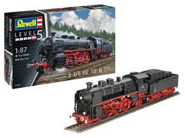 Revell 02168 Schnellzuglokomotive S3 6 BR18 mit Tender