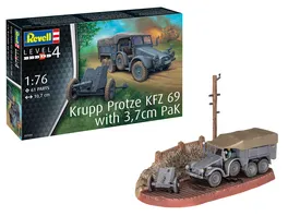 Revell 03344 Krupp Protze KFZ 69 with 3 7cm Pak