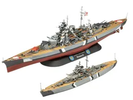 Revell 05637 Geschenkset The Legendary Bismarck 1 700 1 1200