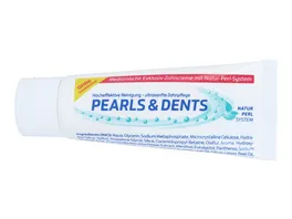 Pearls Dents Zahncreme ohne Titanoxid