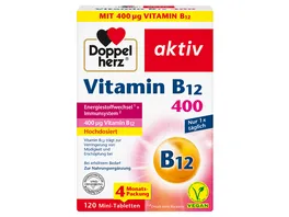Doppelherz Vitamin B12 400 120 Mini Tabletten