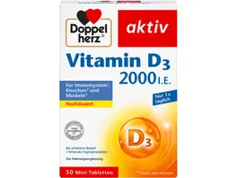Doppelherz Vitamin D3 2000 I E