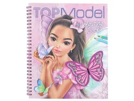 TOPModel Malbuch mit Pailetten BEAUTY and ME