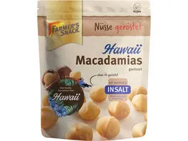 FARMER S SNACK Hawaii Macadamias geroestet gesalzen