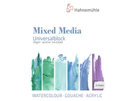 Hahnemuehle Mixed Media Universalblock 24 x 32cm 25 Blatt