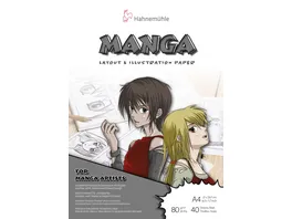 Hahnemuehle Manga Markerblock a4 40 Blatt