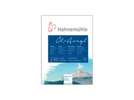 Hahnemuehle Oel Acrylmalblock 230 g m 18x24cm 10 Blatt