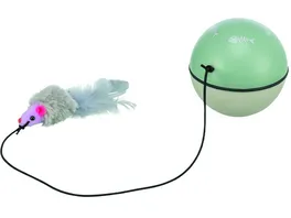 Trixie Turbinio Ball mit Motor 9 cm Katzenspielzeug