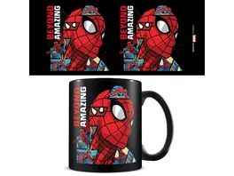Tasse koloriert Spider Man