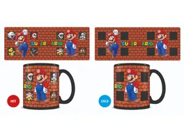 Thermoeffekt Tasse Super Mario Bricks