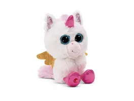 NICI Kuscheltier Glubschis Einhorn Glowy Kaddi 15cm