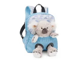 NICI Rucksack mit Plueschtier 21x26cm Koala 25cm