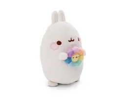 NICI Kuscheltier Molang mit Regenbogenblume 12cm